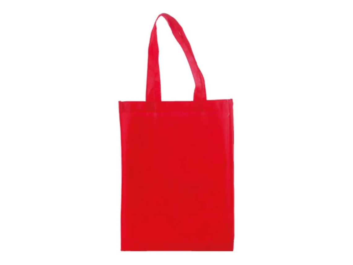 180 Ecobags Personalizadas Com Fole Vermelho 34x38x15vayotoy
