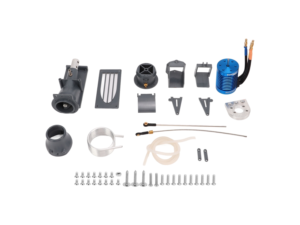 Hélice Para Barco Rc Con Motor Sin Escobillas 540 Y Disipador De Calor Para Modelo De Renovación De Barco.