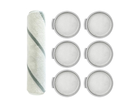 Pçs filtro de escova de rolo para xiaomi mijia scwxcq01rr roborock h6