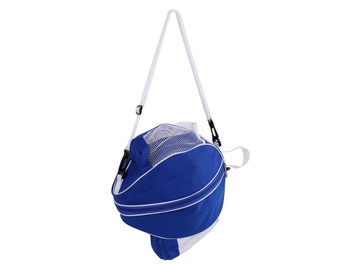 Rebe-bolsa Redonda De Malla Para Baloncesto Y Fútbol En Tela Oxford Con Bordes Blancos Impermeable Almacenamiento Deportivo Interior