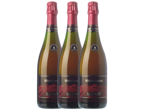 Espumante LLOPART Llopart Microcosmos Rosé Brut Nature Cava Reserva (0.75 L - 3 unidades)