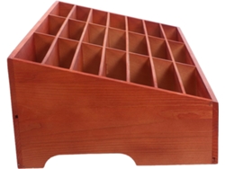 Caja De Almacenamiento De Madera Para Teléfonos, Organizador De Escritorio