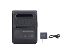 Impresora térmica inalámbrica Bluetooth (sin tinta) para recibos, control mediante aplicación móvil.