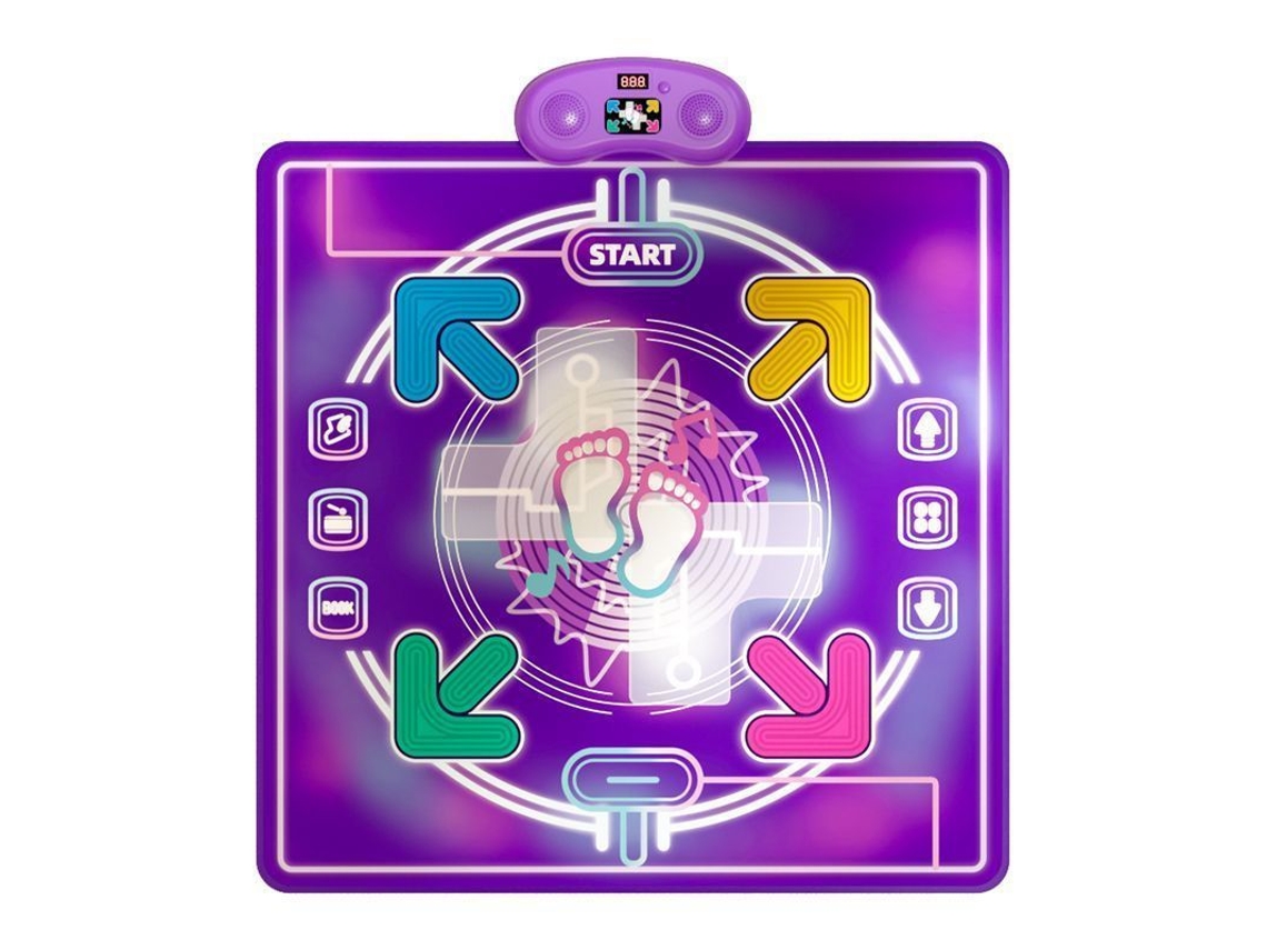 Tapete de baile inalámbrico con Bluetooth y juego musical, manta para niños de 3 a 12 años (versión a batería)