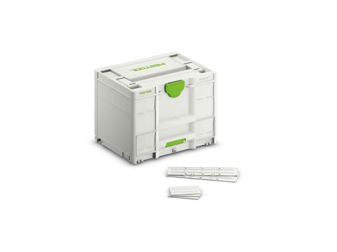 Systainer³ FESTOOL Sys3-Combi M 287 577766 Blanco Plástico 35X35X69 Cm 1 Compartimento