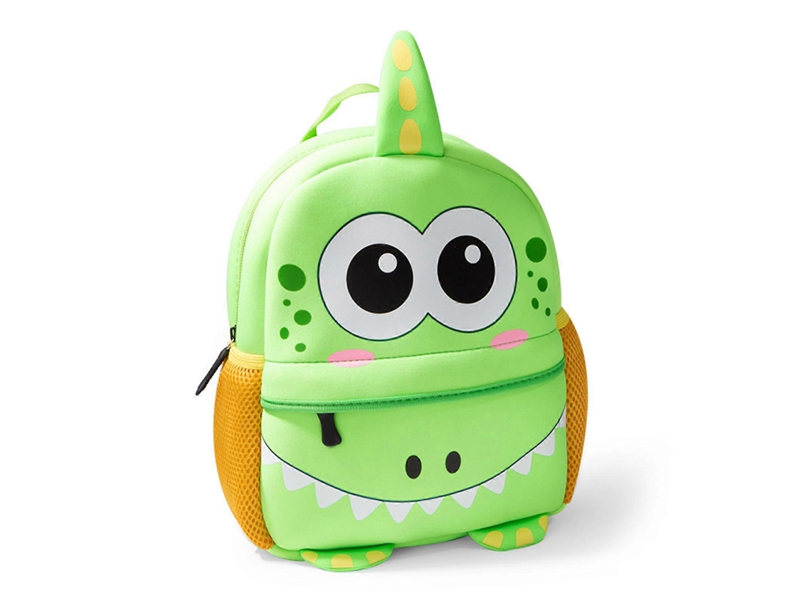 Mochila escolar infantil con estampado animal en 3D, ideal para viajes, uso diario, como mochila para libros o para actividades al aire libre.
