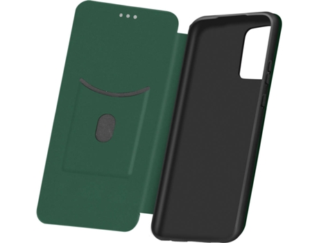 Carcasa Samsung Galaxy A52 AVIZAR Cartera Carbono Verde