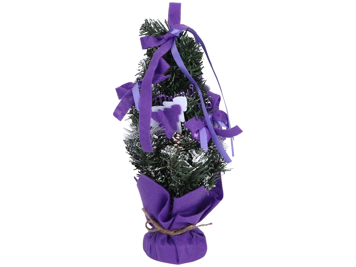 Mini árbol de Navidad de 40 cm, decoración de mesa, adorno para fiesta de Navidad, regalo