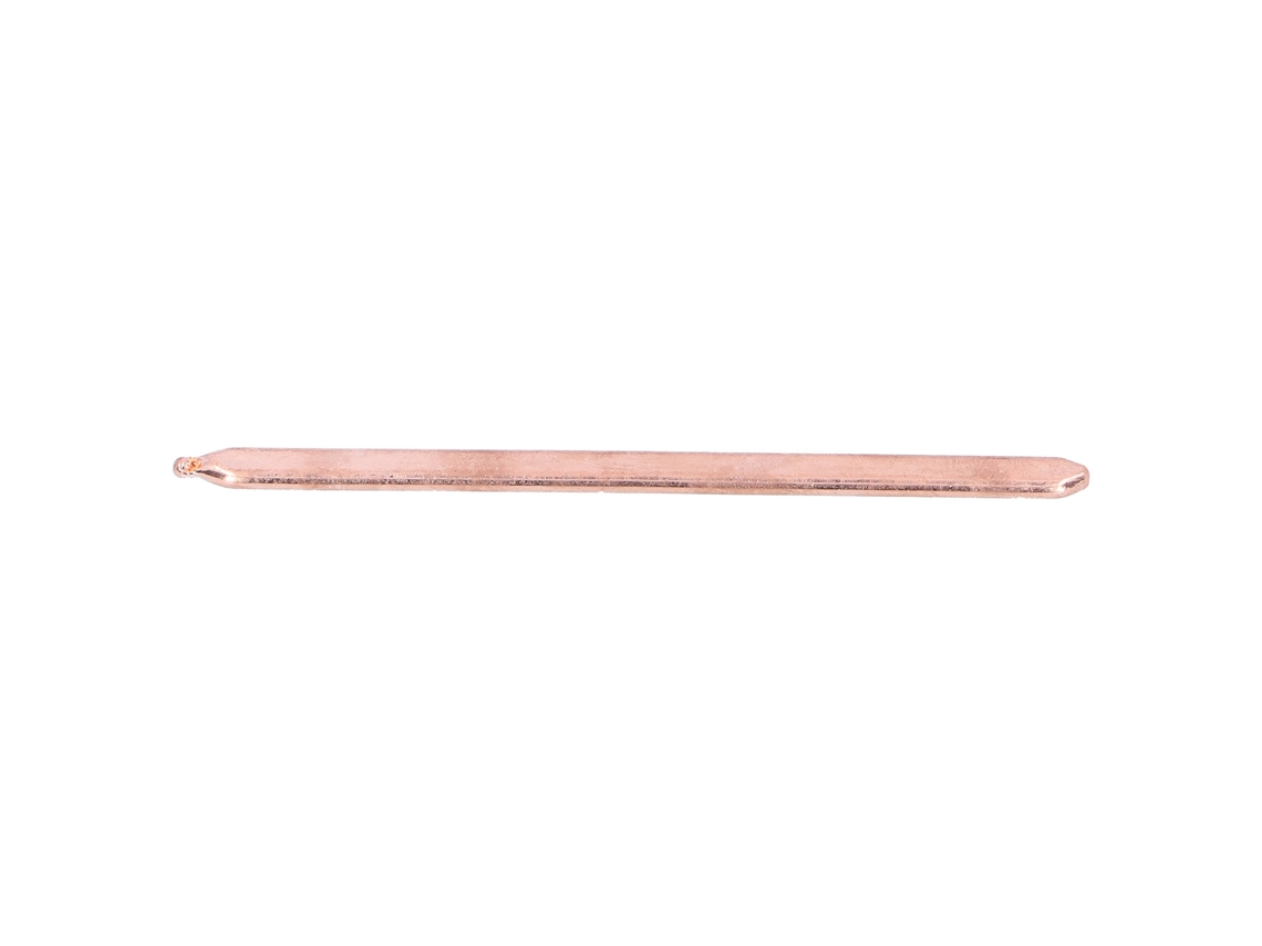 Tubo De Calor Plano De Latão Condutor Térmico Para Notebook Cpu 130mm Acessórios De Computador