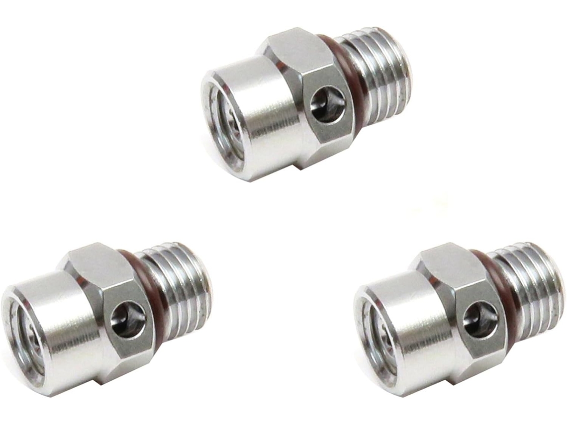 3 Accesorios Técnicos Para Válvula De Sobrepresión De Primera Etapa Para Buceo Subacuático 180-200 Psi