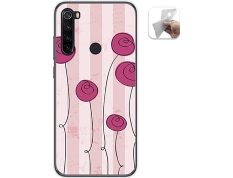 Carcasa Xiaomi Redmi Note 8 (2019/2021) TUMUNDOSMARTPHONE Flores Vintage Multicolor