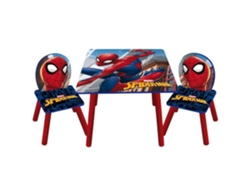 Juego de mesa con 2 sillas de Spiderman Marvel