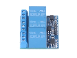 Módulo De Relé De 3 Canales Con Optoacoplador Aislado, Activación Por Nivel Alto/bajo, 12 V 3,3 V-12 V