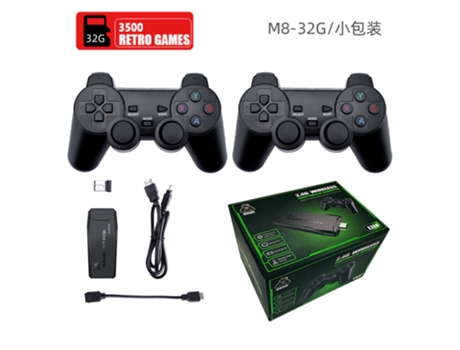 Consola de Juegos M8 Hd Plegable Consola de Juegos de TV Paquete Pequeño