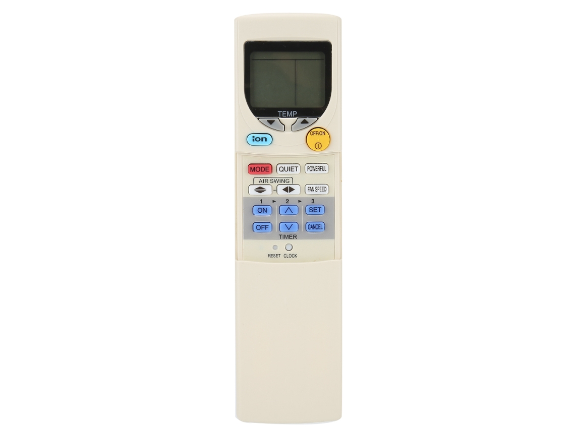 Mando A Distancia Para Aire Acondicionado A75c2604, Color Blanco, Abs Resistente. Batería No Incluida.