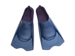 Baixo Barbatanas Blade Eco Azul Roxo Eu 30-32Zoggs