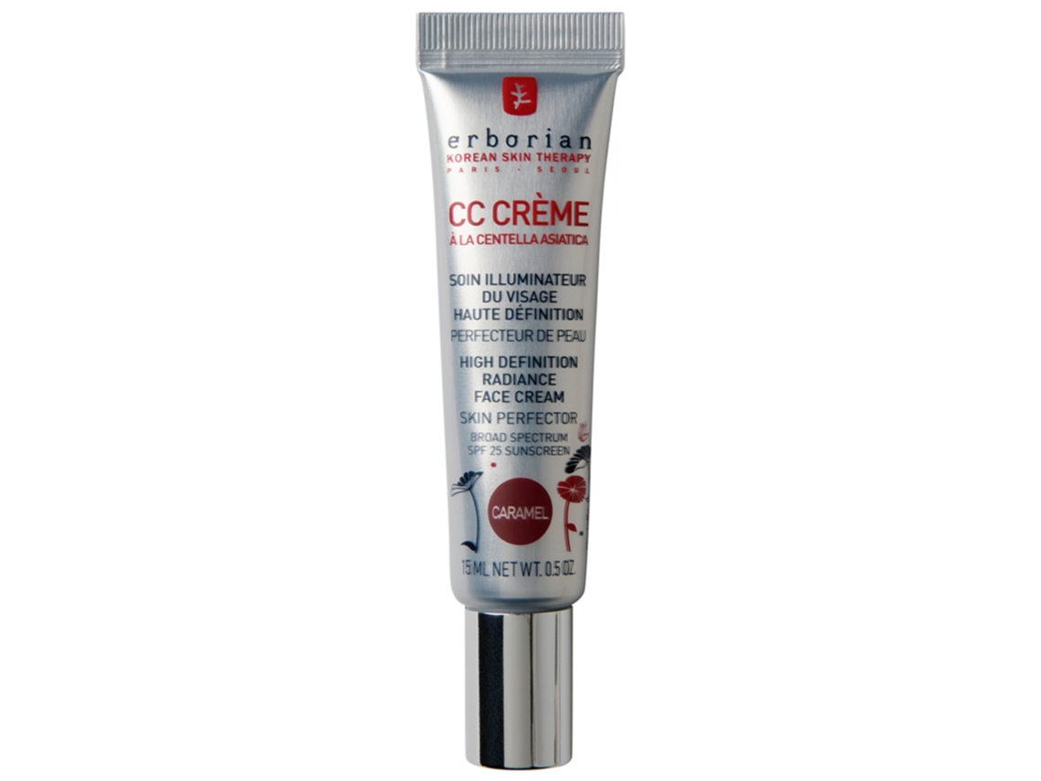 Crema Cc Con Centella Asiática 15 Ml Tinte: Caramelo ERBORIAN