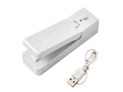 Máquina de sellado térmico portátil en miniatura para uso doméstico (1 unidad), con alimentación USB para bolsas de refrigerio