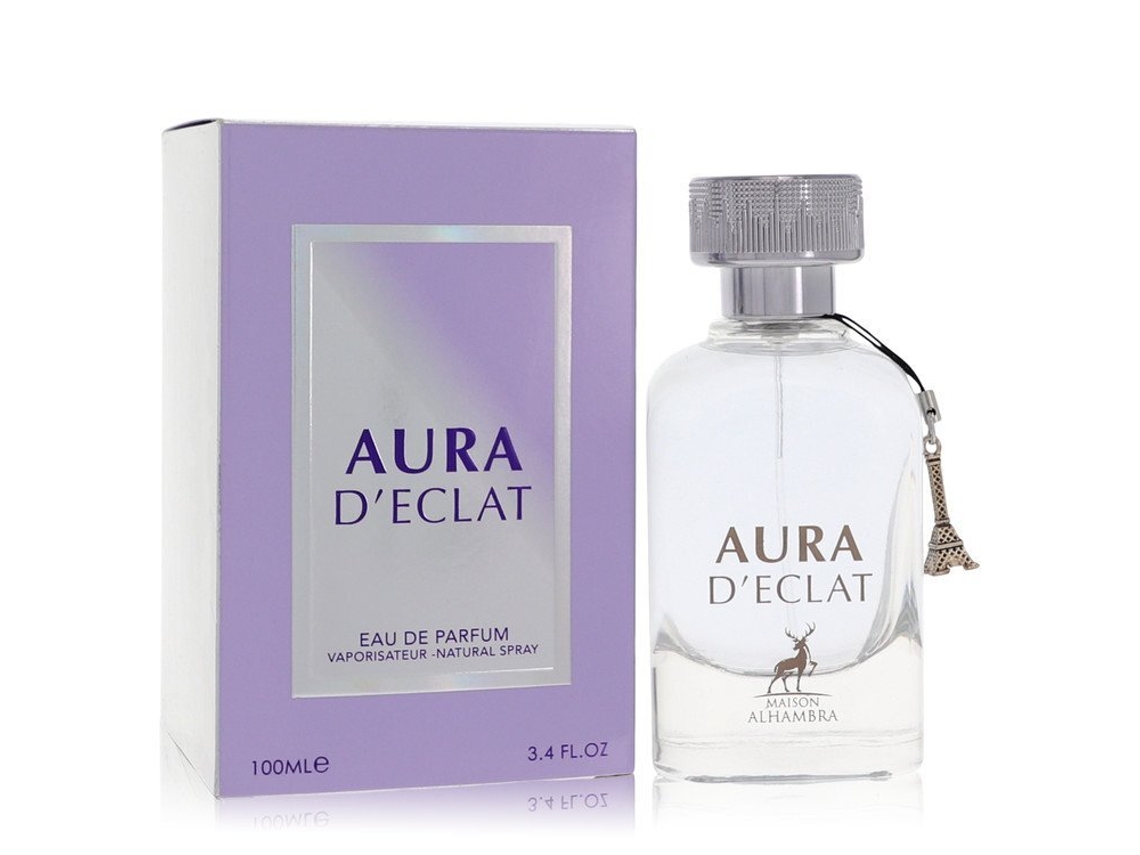 Eau De Parfum Aura D'eclat by Maison Alhambra Spray 3.4 oz (100 ml)