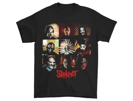 Camiseta ROCKINSTONE Slipknot Bloques (S)