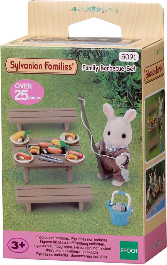 Sylvanian Families 5091 set barbacoa conjunto de