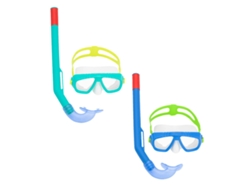 Gafas de Buceo con Tubo Infantiles BESTWAY Azul Turquesa