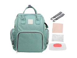 Mochila de gran capacidad Mami para el cuidado del bebé, ideal para viajes, pañales y como bolso cambiador.