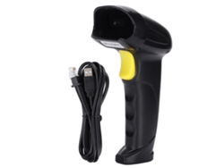 Escáner portátil 2D con cable para códigos QR y de barras para hospitales y supermercados.
