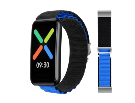 Correa Loop Alpine para Oppo Watch Free Negro y Azul