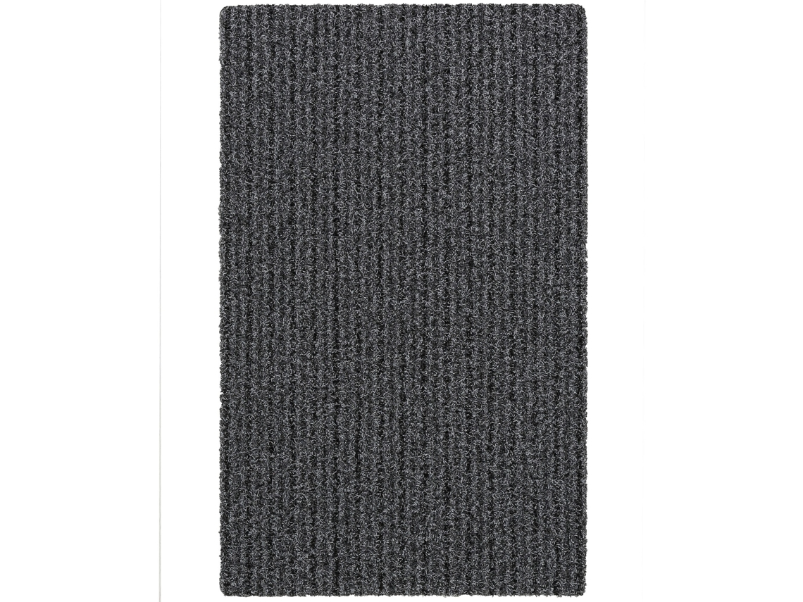 Alfombra MUNDO ALFOMBRA Dakota (Negro - PVC y Sintético - 50x80 cm)
