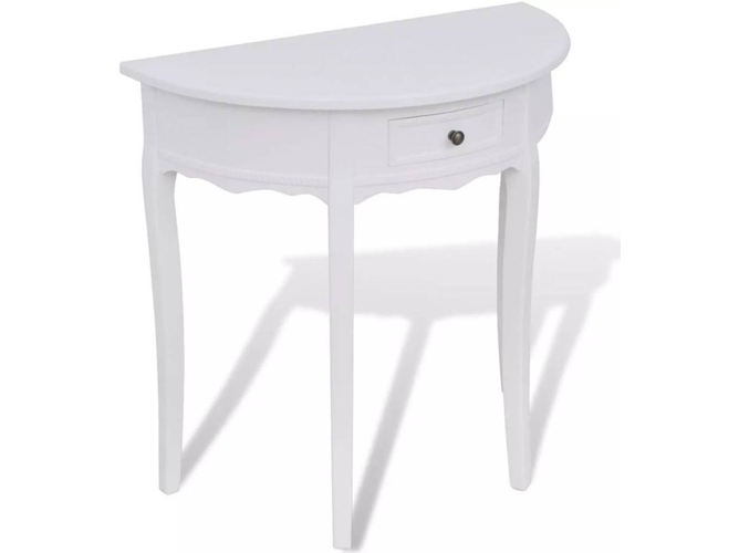 Mesa consola VIDAXL Blanco Madera