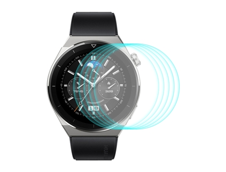 5 piezas para Huawei Watch GT 3 Pro 46 mm ENKAY 0,2 mm 9H Protector de pantalla de vidrio templado Película de reloj