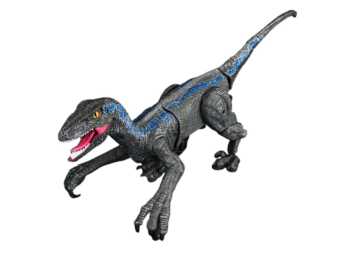 Ats-juguete De Dinosaurio Control Remoto Para Niños Dinosaurio Robot Rc Realista Con Luces Led Y Rugido Regalo Para Niños Y Niñas