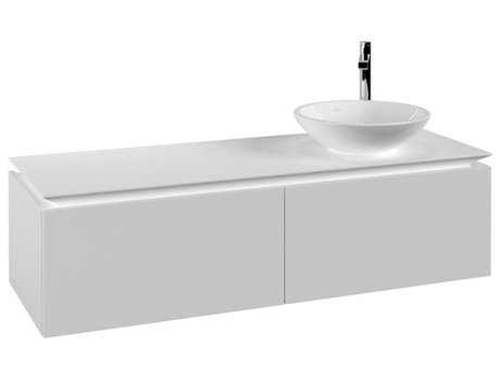 Villeroy &amp Boch Legato Vanity unit B589 1400x380x500mm lavabo a la derecha