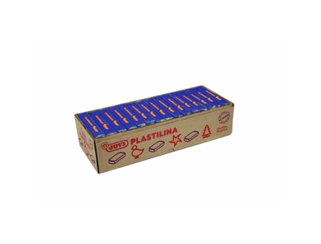 Plastilina JOVI Azul oscuro 350 g (15 Unidades)
