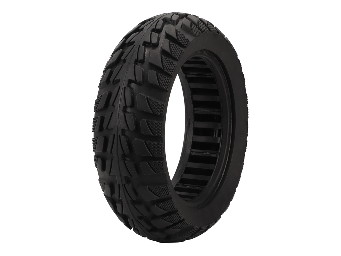 Neumático Macizo Todoterreno De 10 Pulgadas Para Patinete Eléctrico, De Goma, Antideslizante.