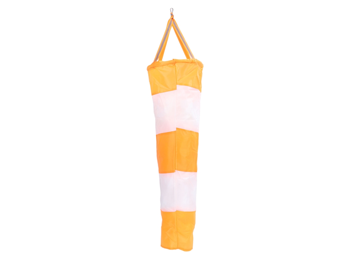Bolsa De Viento Naranja De 80 Cm, Poliéster, Para Medición De La Dirección Del Viento, Para Exteriores, Aeropuertos Y Uso Fluorescente.