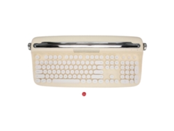 Teclado De Máquina De Escribir Inalámbrico 104 Teclas Bt5.0