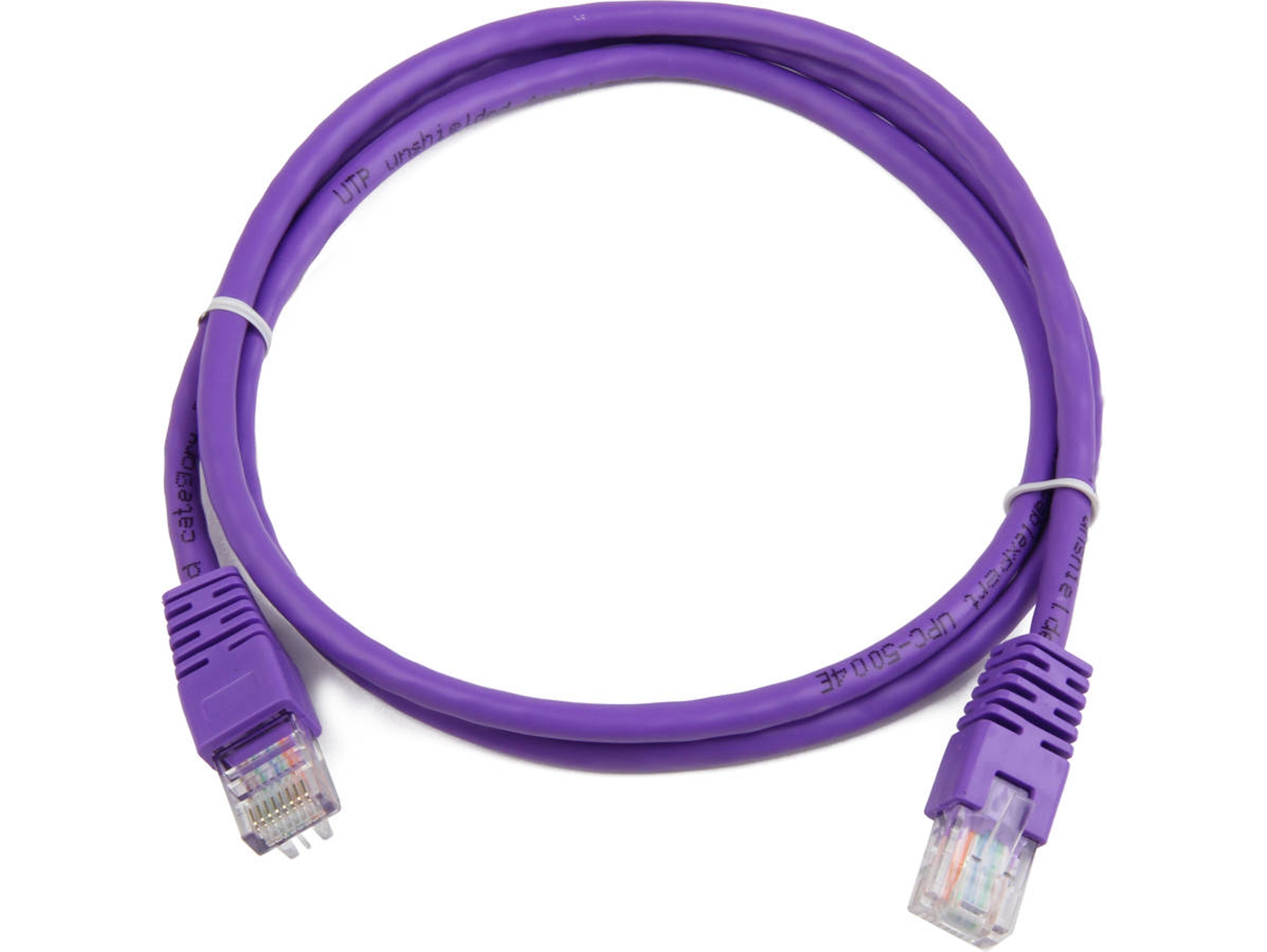 Cable de Red GEMBIRD (RJ45 - 25 cm - Morado)