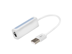 Adaptador Usb 2.0 Para Ethernet 100m Rj45 Lan Rede Com Cabo Plug And Play Para Pc Laptop