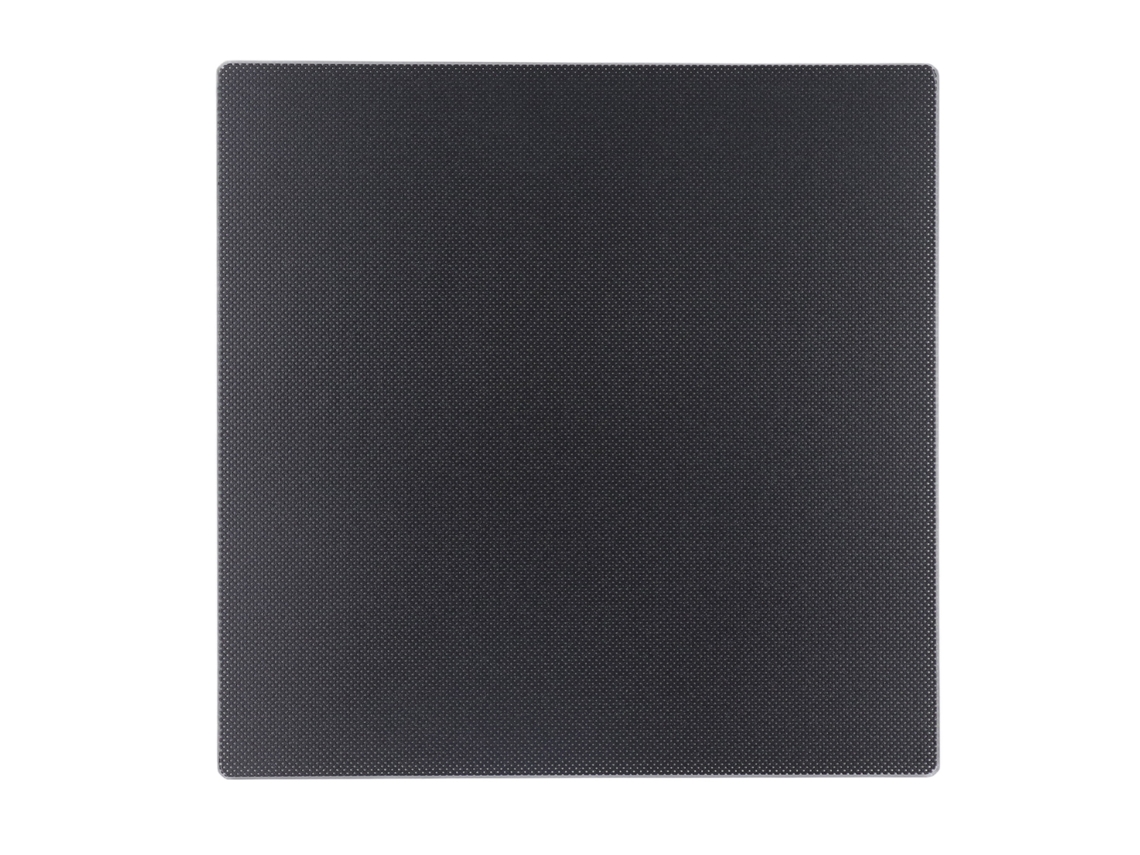 Placa de construcción de vidrio con revestimiento microporoso de 180 x 180 x 4 mm para cama caliente de impresora 3D