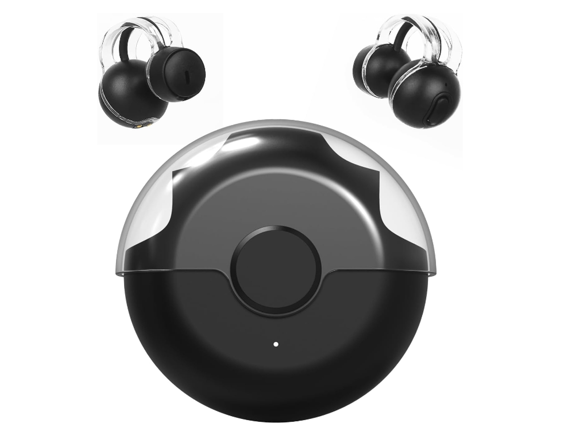 Auriculares inalámbricos Bluetooth ultraligeros, auriculares deportivos para uso prolongado sin dolor.