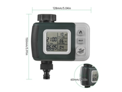 Controlador De Riego Automático Inteligente Con Temporizador Digital Para Jardín, Césped E Invernadero Con Retardo Por Lluvia.