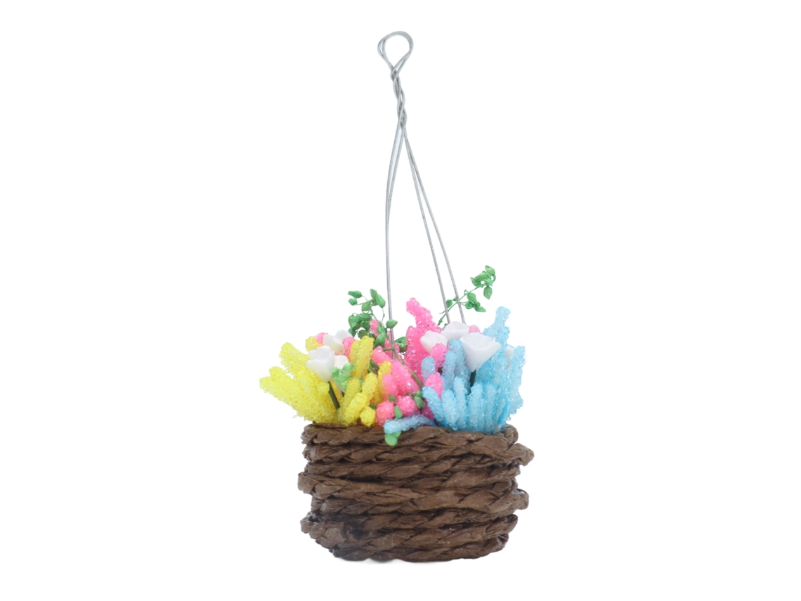 Ats-ramos De Muñecas 1:12 Mini Jardín Flor Para Niños Juguetes Decoración Balcón Sala Regalo
