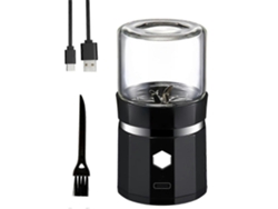 Mini molinillo eléctrico portátil Rosewell con batería USB y cepillo de limpieza para hierbas