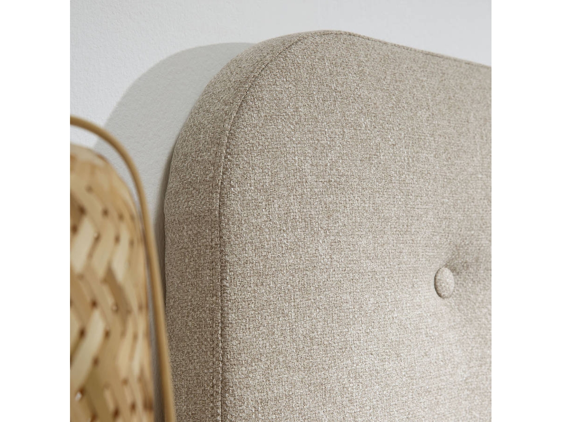 Cabecero de Cama MARCKONFORT Saona Capitone (Beige - 140 x 60 x 8 cm)