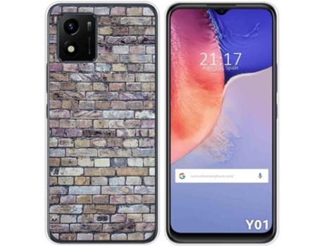Carcasa Vivo Y01 TUMUNDOSMARTPHONE Dibujos Ladrillo 02 Multicolor