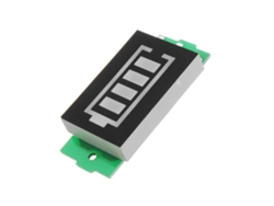 Comprobador De Nivel De Batería Con Pantalla Azul Para Baterías De Litio De Coche 3s 12,6 V