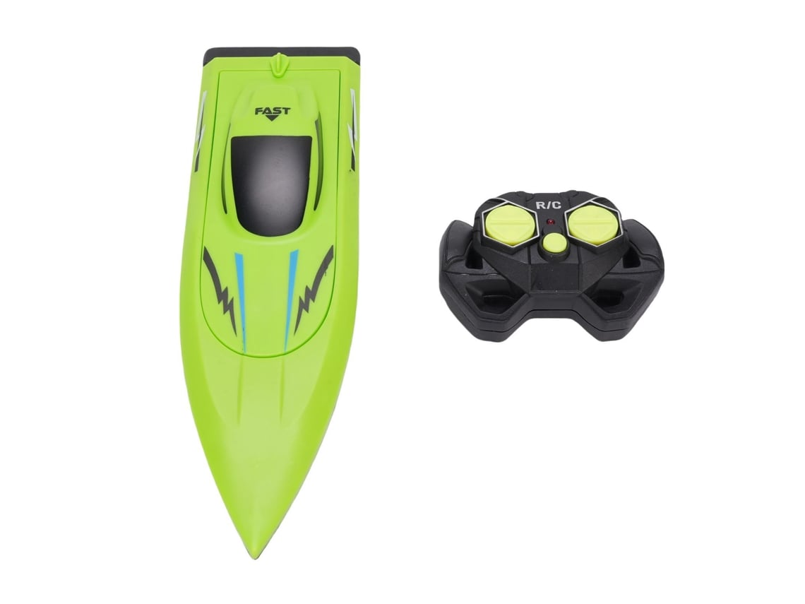Ats-barco Rc De Alta Velocidad Recargable, Control Remoto, 4 Canales, Resistente Al Agua Para Niños