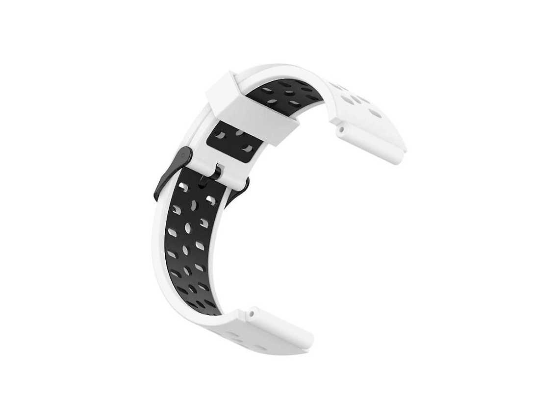 Correa de silicona de repuesto para reloj inteligente Bushnell Neo Ion 1, gris y amarillo Ly Ebike